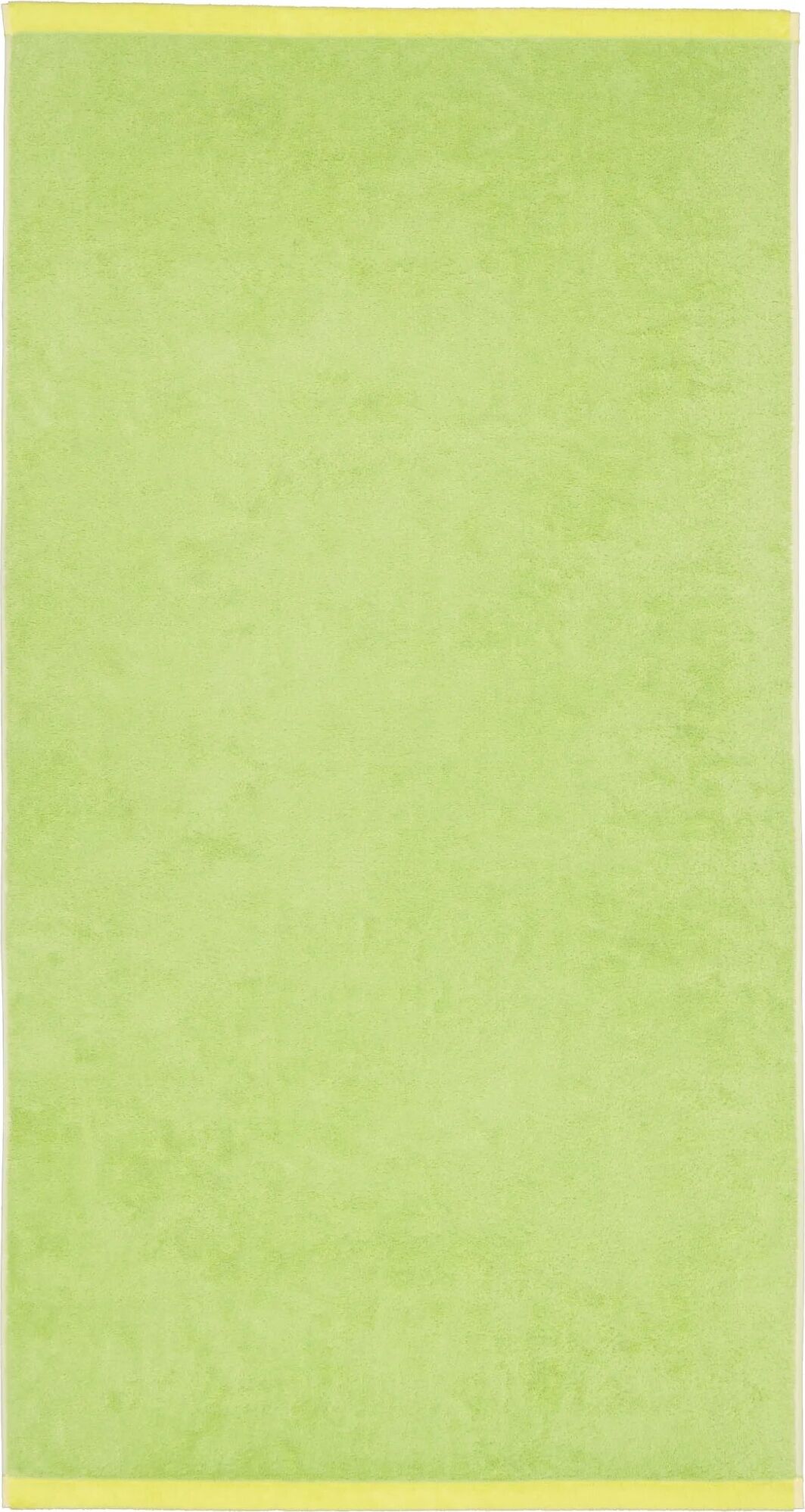 Lifestyle Splash Handtuch 70 x 140 cm, grün-gelb