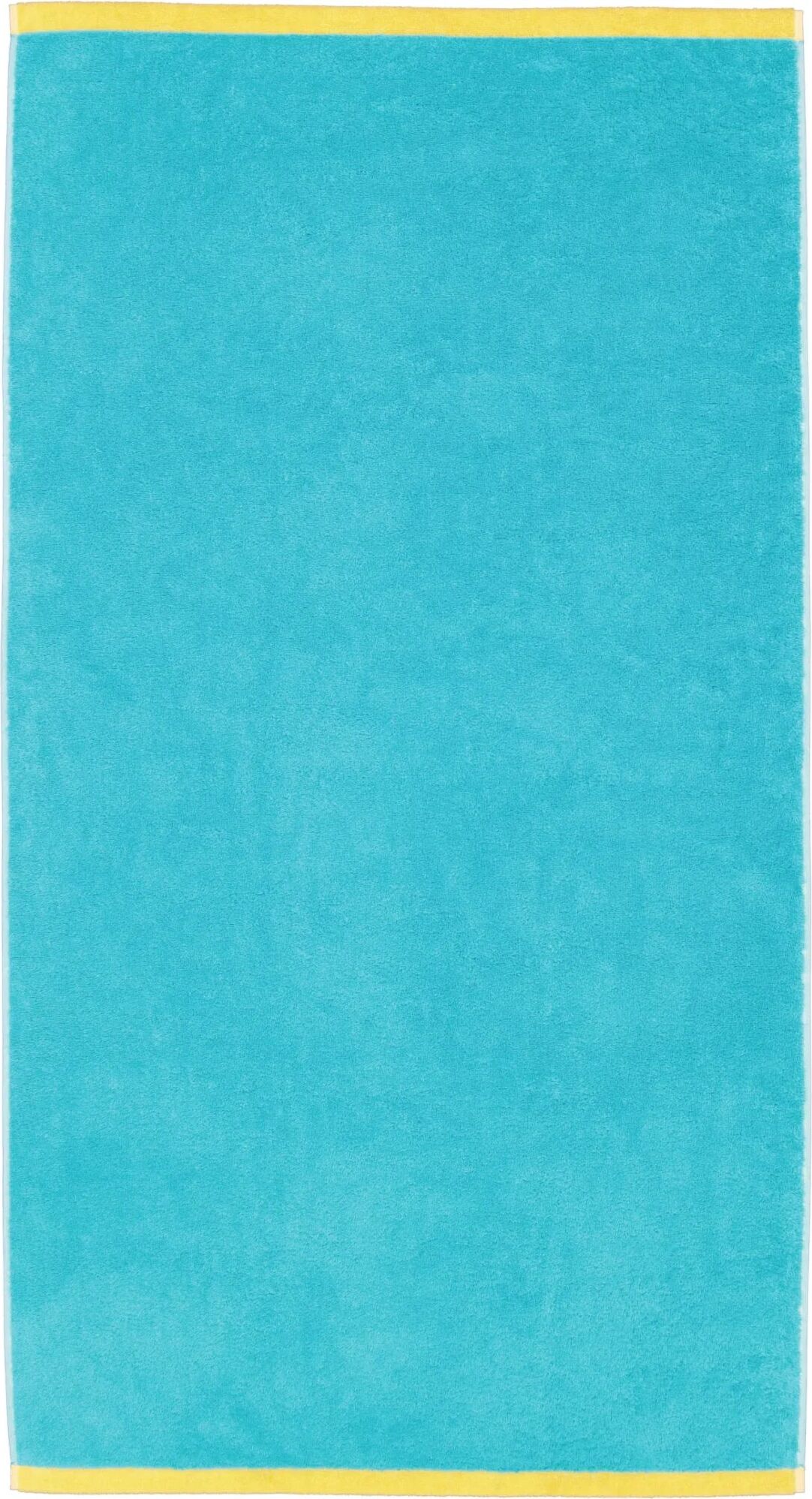 Lifestyle Splash Handtuch 70 x 140 cm türkis-gelb
