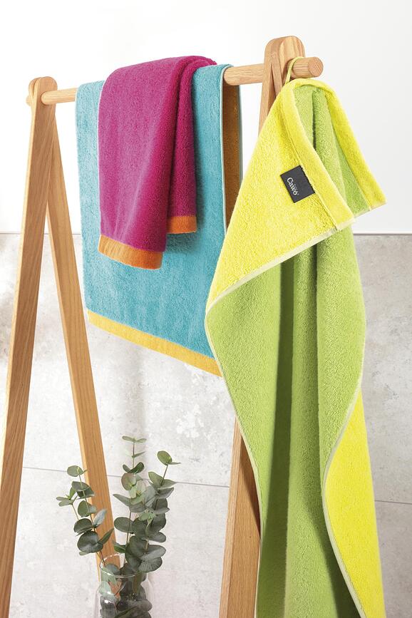 Lifestyle Splash Πετσέτα, 50 x 100 εκ., τυρκουάζ-κίτρινο