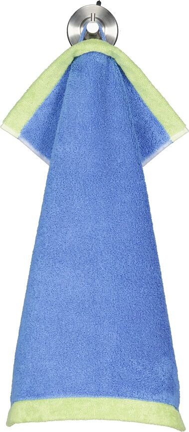 Lifestyle Splash Serviette 30 x 50 cm, bleu-vert