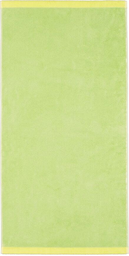 Lifestyle Splash Serviette de Toilette, 50 x 100 cm, vert-jaune