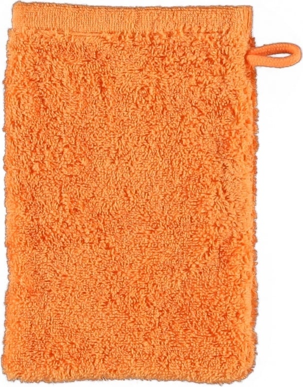 Lifestyle Sport Badehandschuh 16 x 22 cm glatt Mandarine
