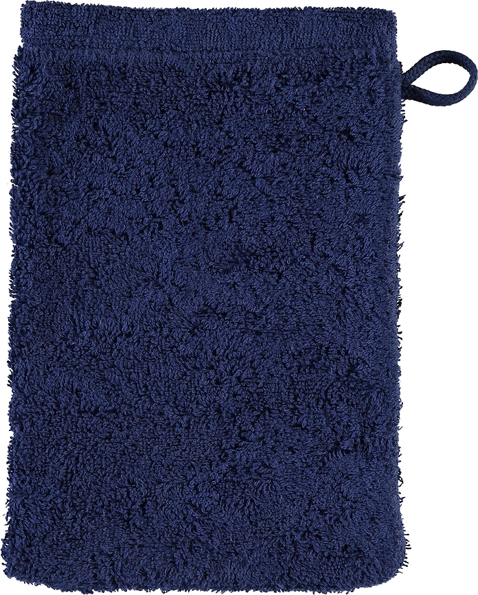 Lifestyle Sport Badehandschuh 16 x 22 cm glatt marineblau