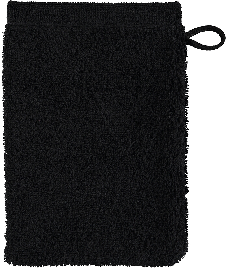 Lifestyle Sport Badehandschuh 16 x 22 cm glatt schwarz