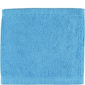 Lifestyle Sport Handtuch 30 x 30 cm glatt azurblau