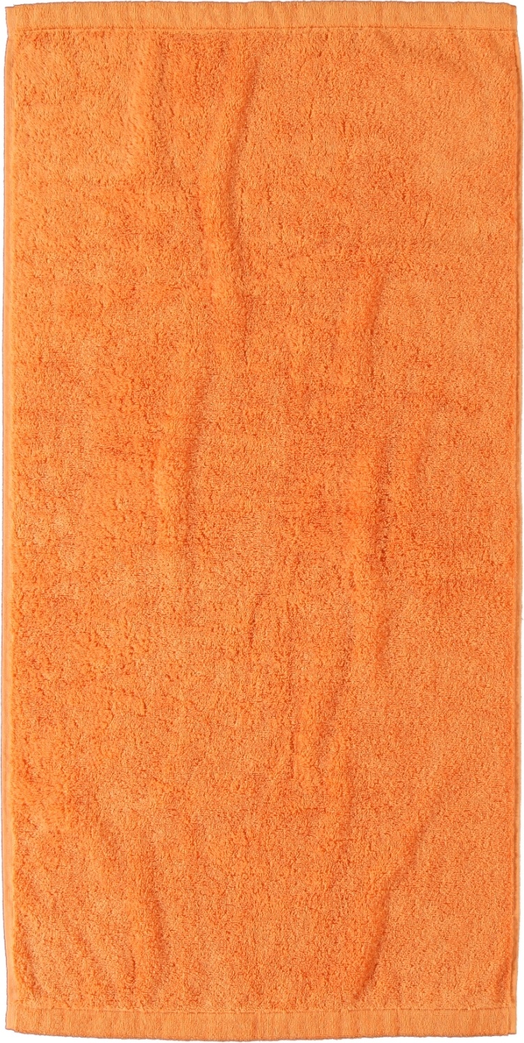 Lifestyle Sport Handtuch 50 x 100 cm glatt Mandarine