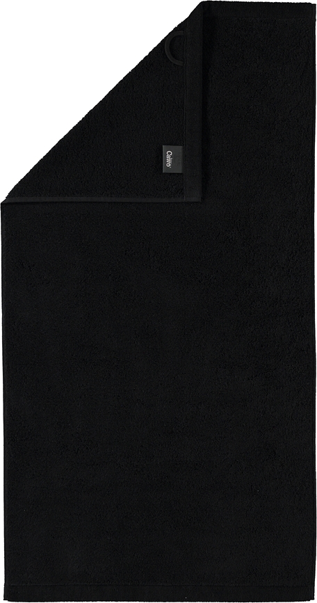 Lifestyle Sport Handtuch 50 x 100 cm glatt schwarz