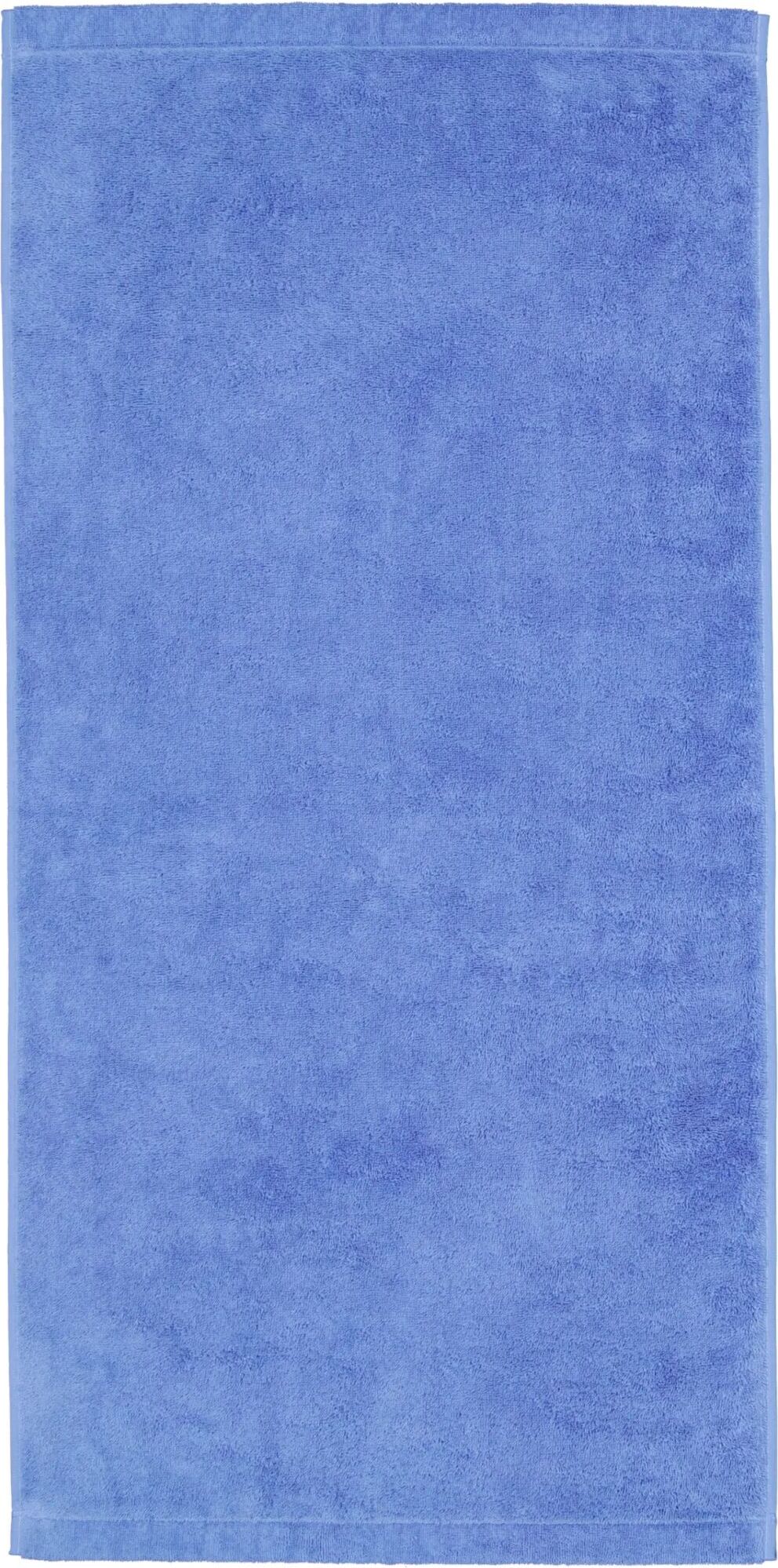 Lifestyle Sport Handtuch 50 x 100 cm glatt tiefes Blau