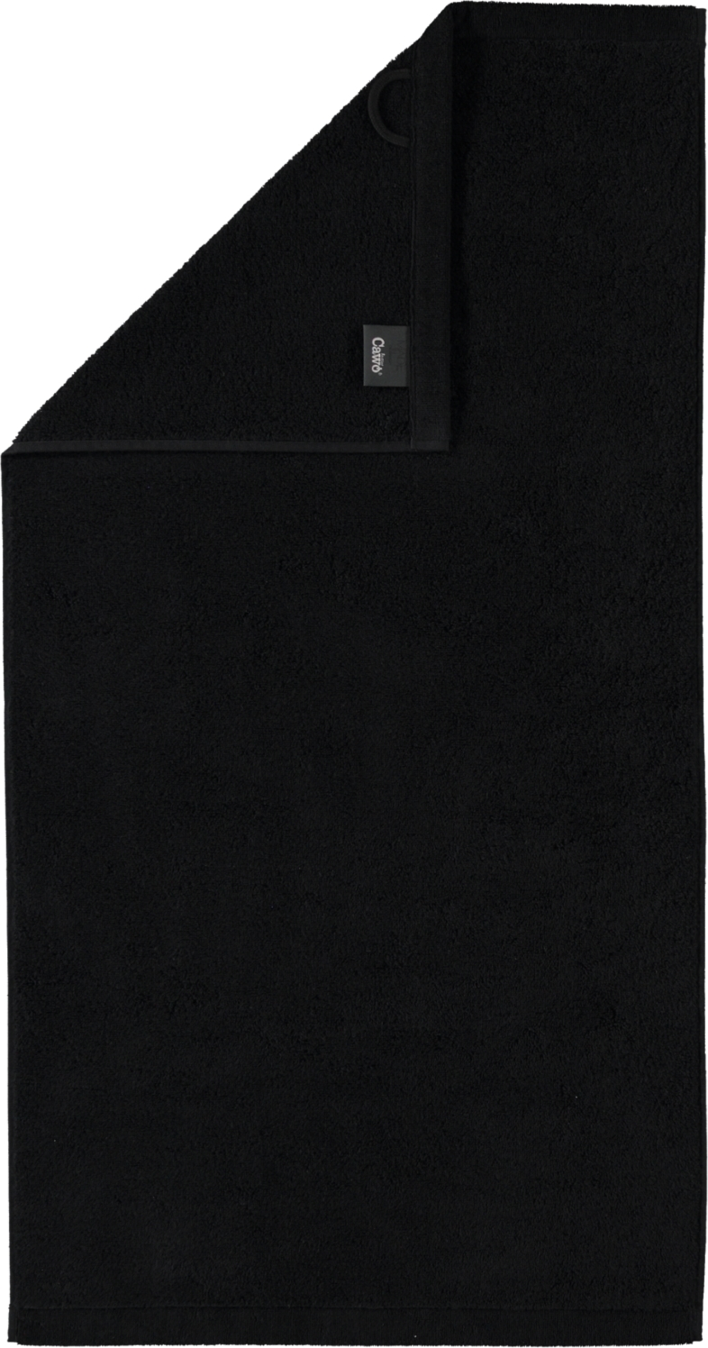 Lifestyle Sport Handtuch 70 x 140 cm glatt schwarz