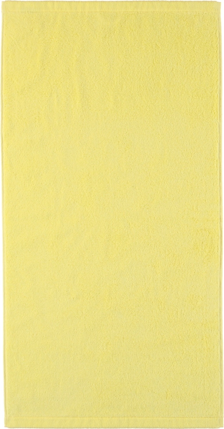 Lifestyle Sport Handtuch 70 x 140 cm glatt zitronengelb