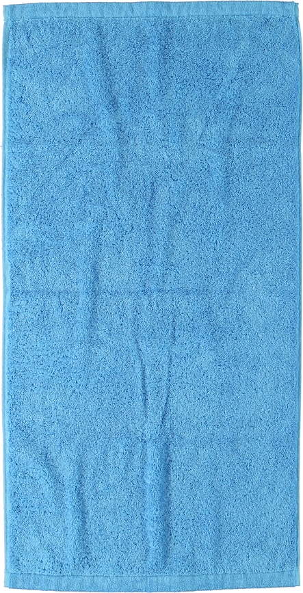 Lifestyle Sport Serviette de Sport unie, 70 x 140 cm, azur