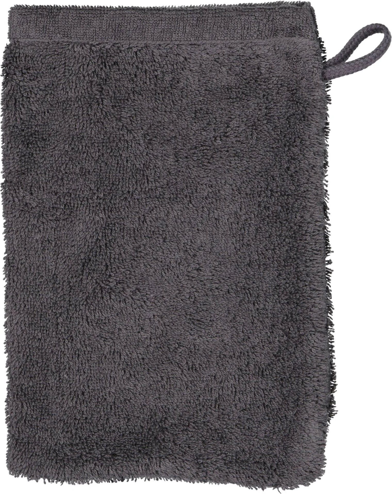 Lifestyle Uni Waschhandschuh 16 x 22 cm, dunkelgrau
