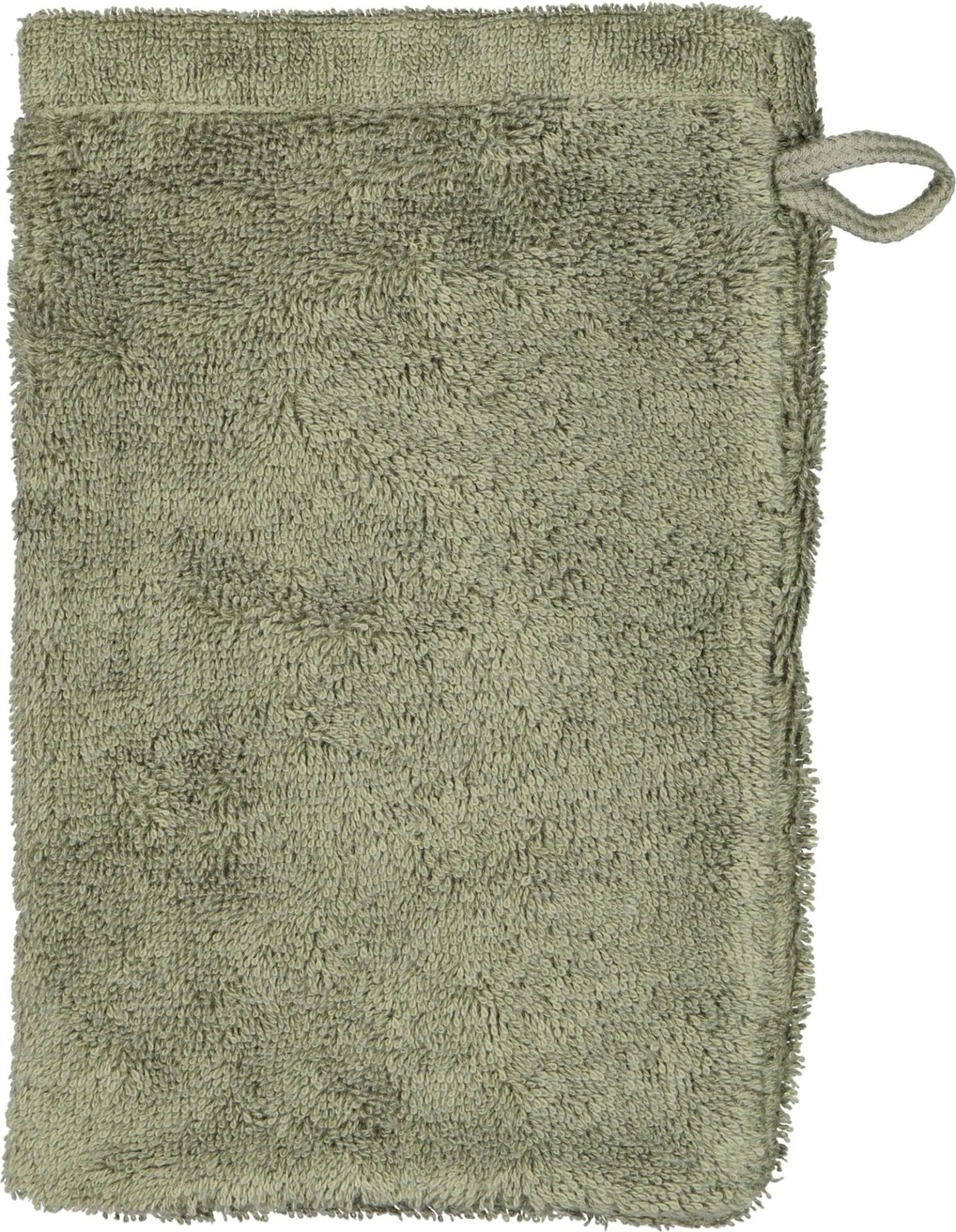 Lifestyle Uni Waschhandschuh 16 x 22 cm, grasgrün