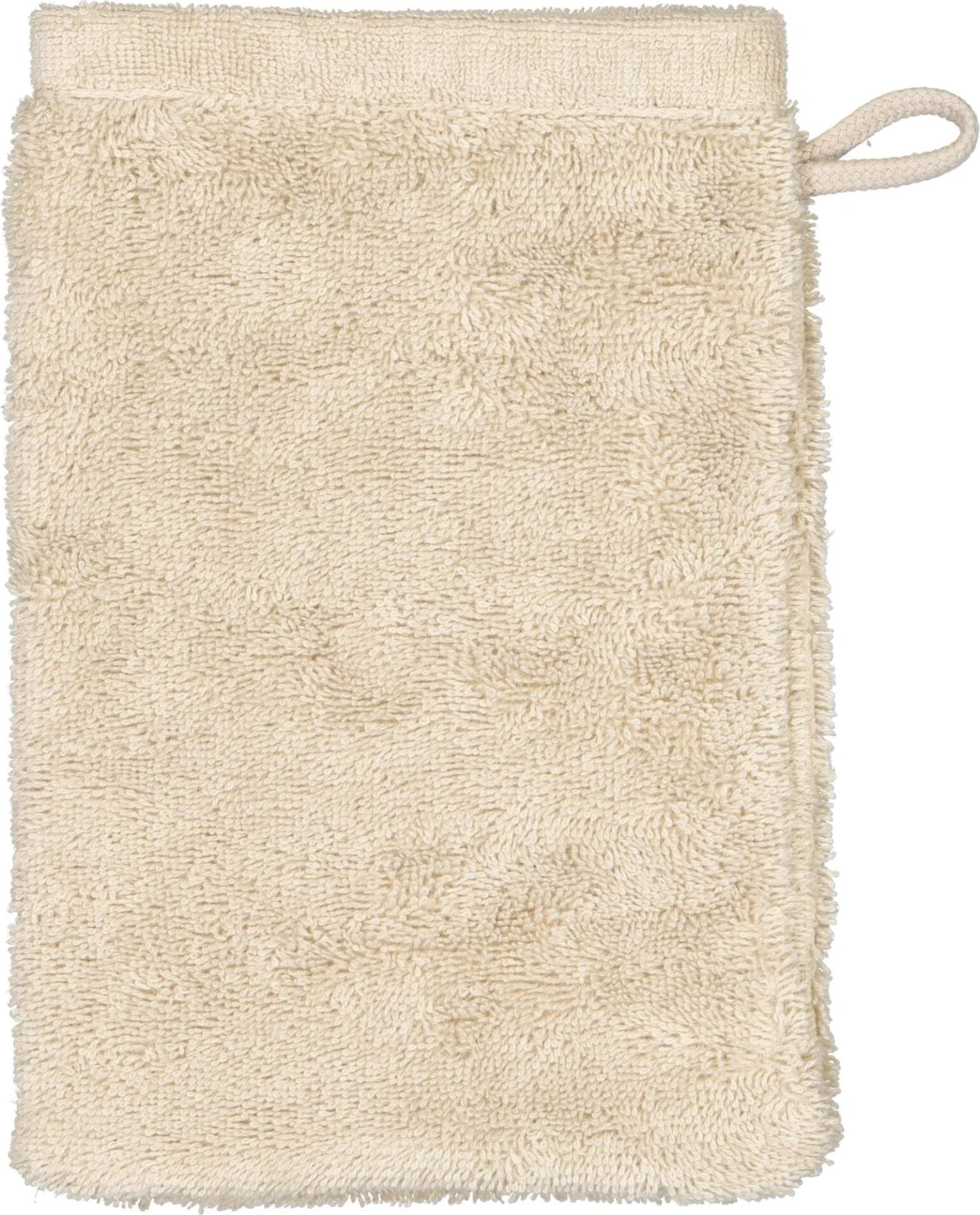 Lifestyle Uni Waschhandschuh 16 x 22 cm, leinen