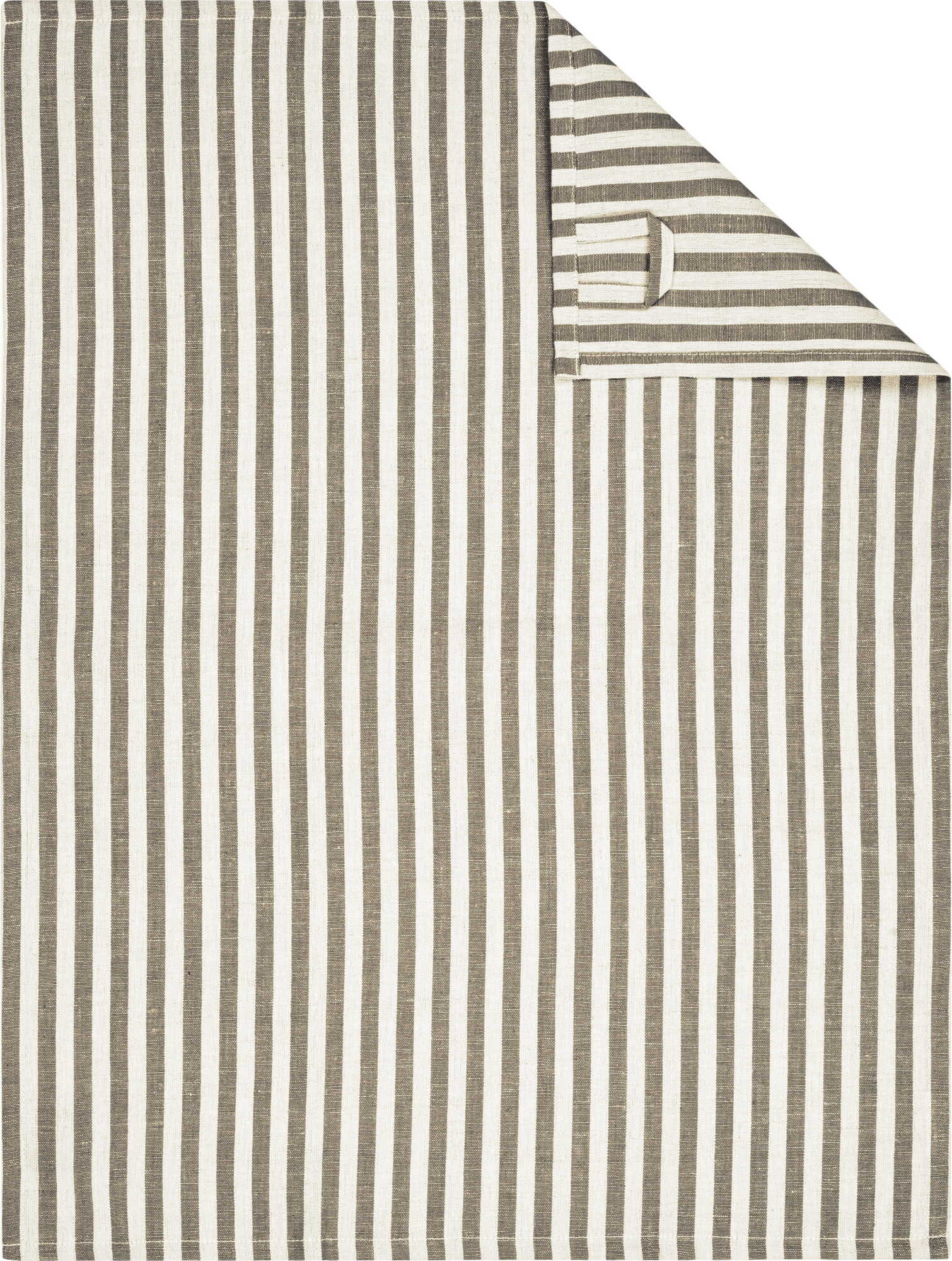 Linen Classics Geschirrtuch gestreift, metallisch