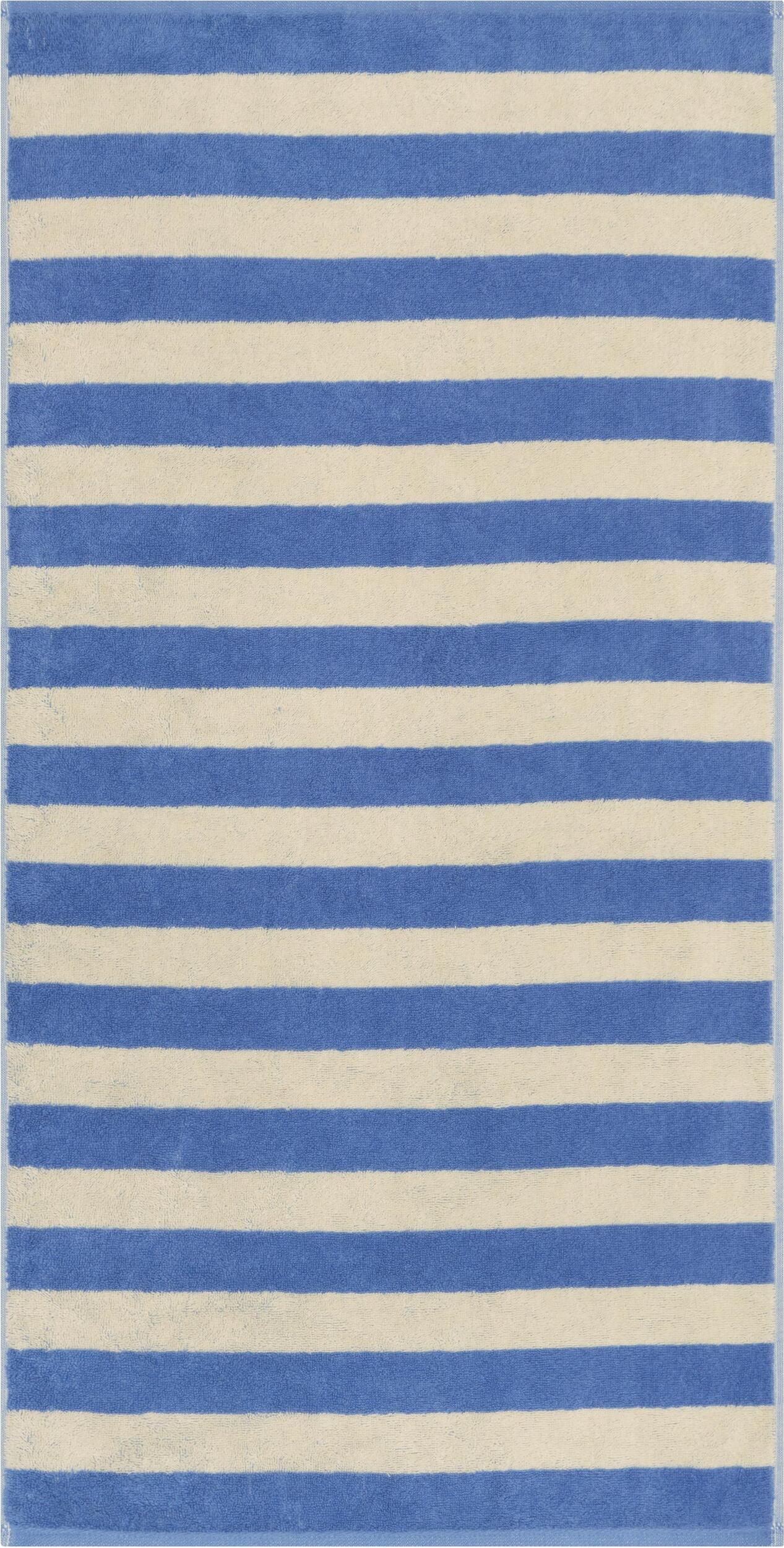 Lines Handtuch 50 x 100 cm tiefes Blau