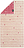 Lines&Hearts Towel 50 x 100 cm, pink