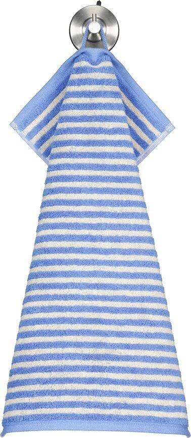 Lines Ručnik prugasti 30 x 50 cm smeđi