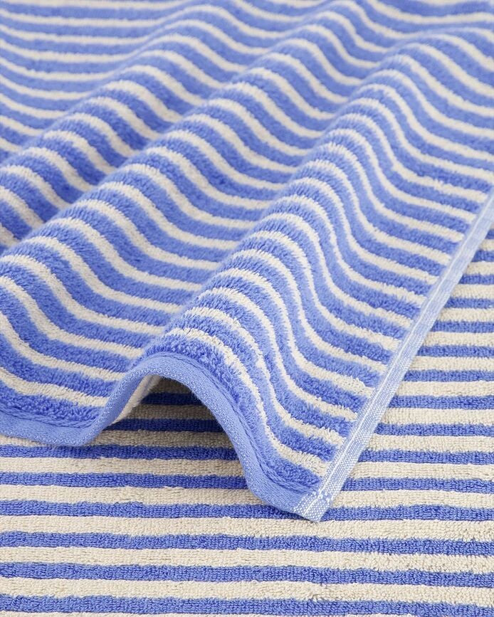 Lines Ručnik prugasti 30 x 50 cm smeđi