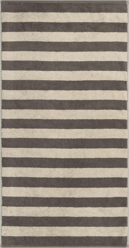 Lines Serviette de Bain 80 x 150 cm, marron