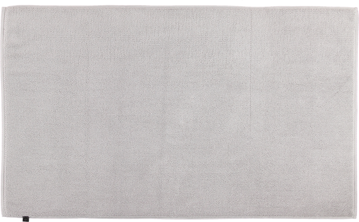 Loop Badezimmer-Teppich 70 x 120 cm platinfarbig
