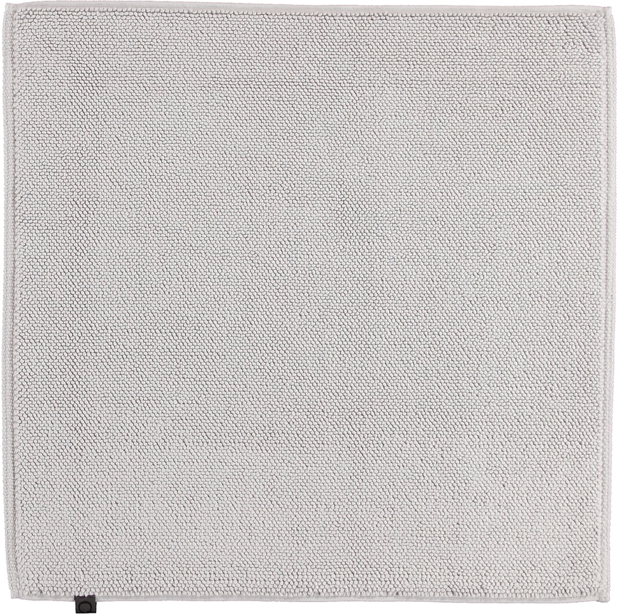 Loop Tapis de Bain, 60 x 60 cm, platine
