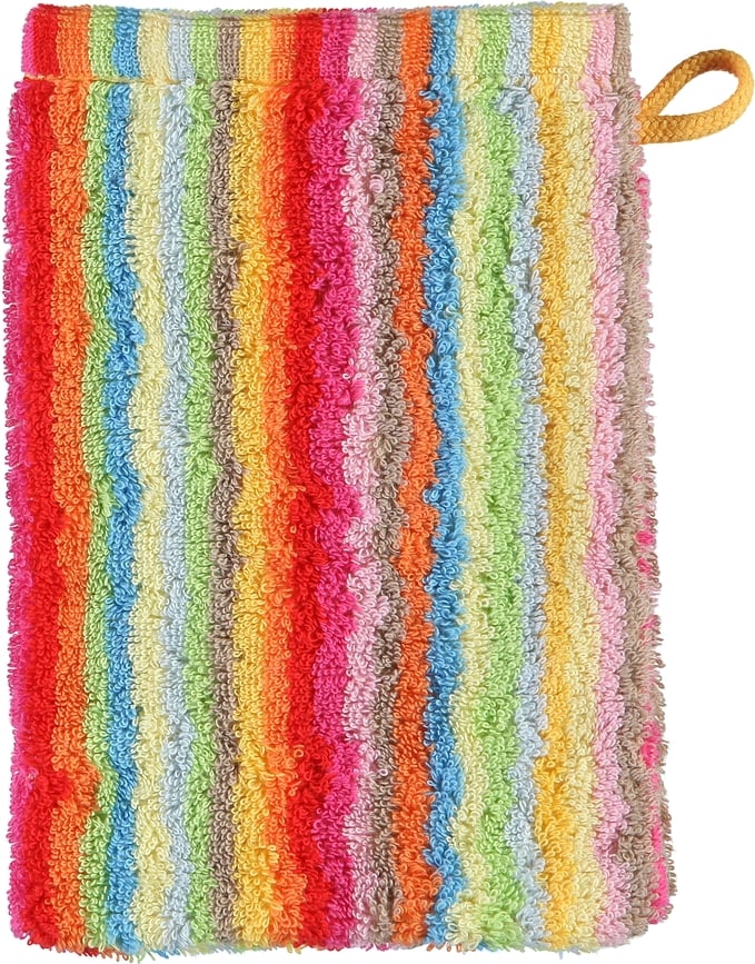 Mazgāšanas cimds Stripes krāsains 16 x 22 cm