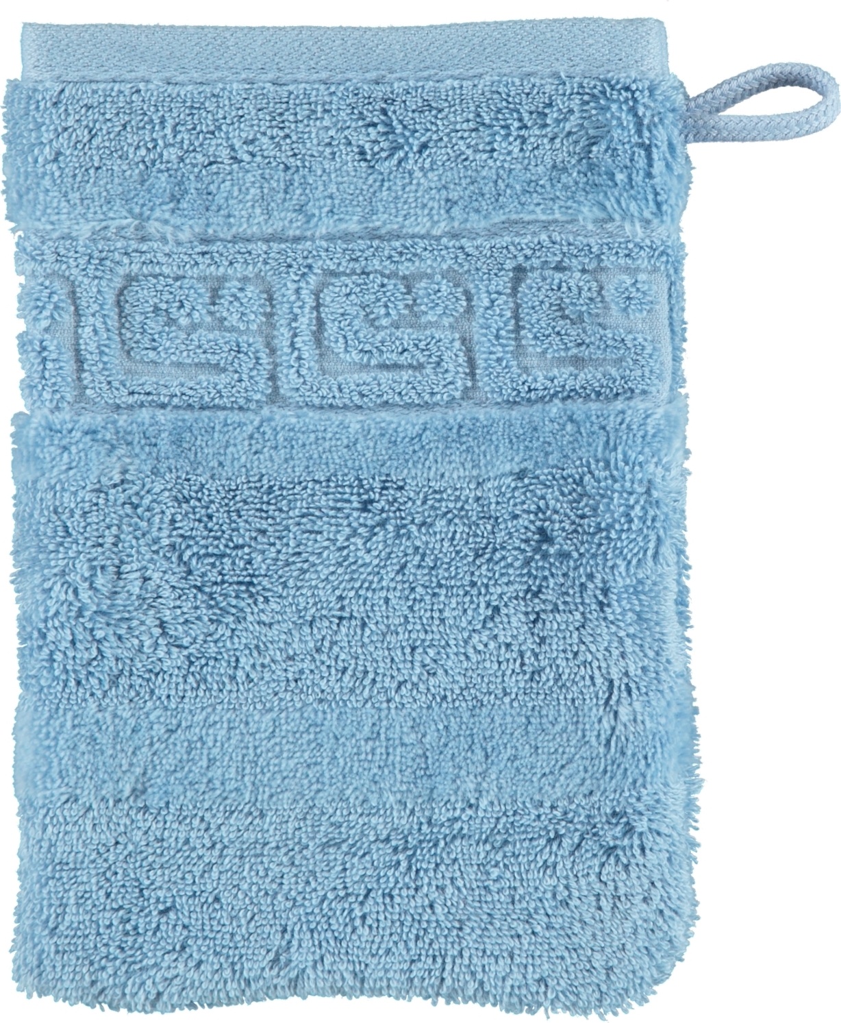 Noblesse Badehandschuh 16 x 22 cm himmelblau