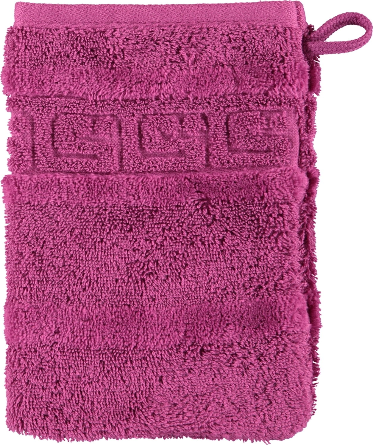 Noblesse Badehandschuh 16 x 22 cm purpur