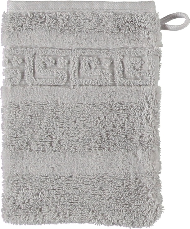 Noblesse Badehandschuh 16 x 22 cm silberfarben