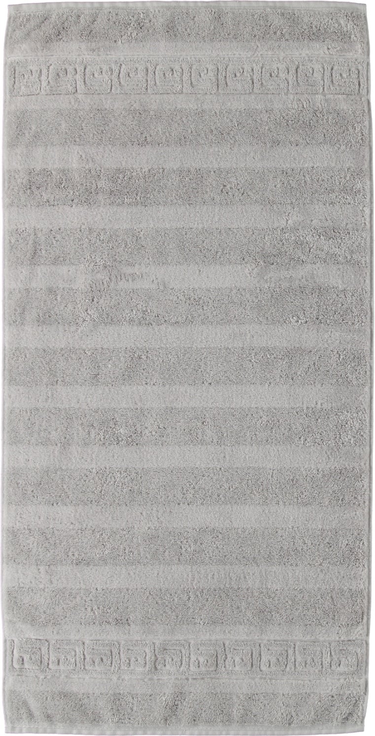 Noblesse Handtuch 80 x 160 cm silberfarben