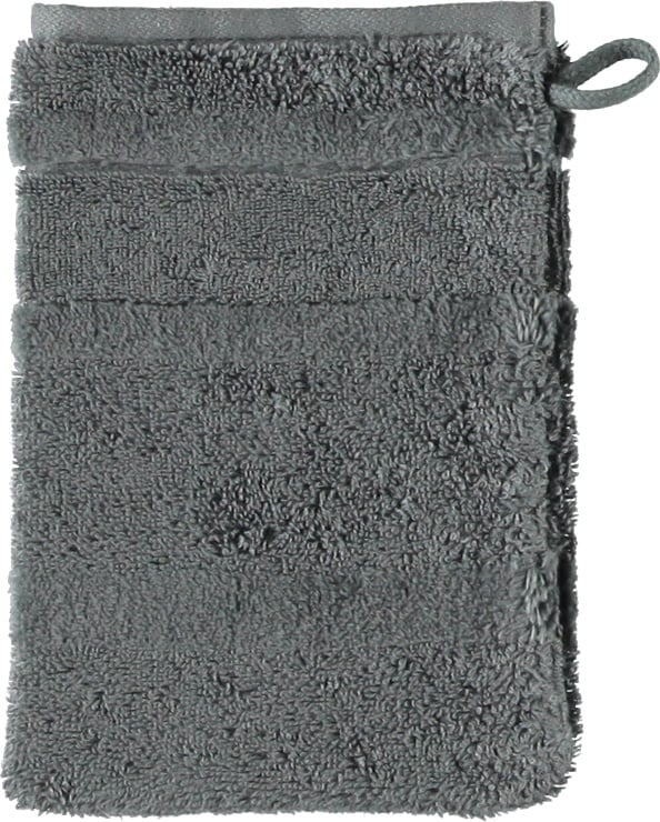 Noblesse II Badehandschuh 16 x 22 cm glatt anthrazitfarbig