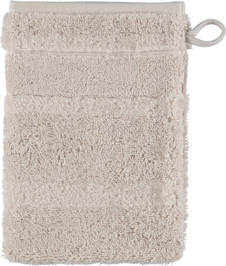 Noblesse II Badehandschuh 16 x 22 cm glatt beige