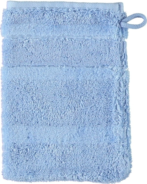 Noblesse II Badehandschuh 16 x 22 cm glatt blau