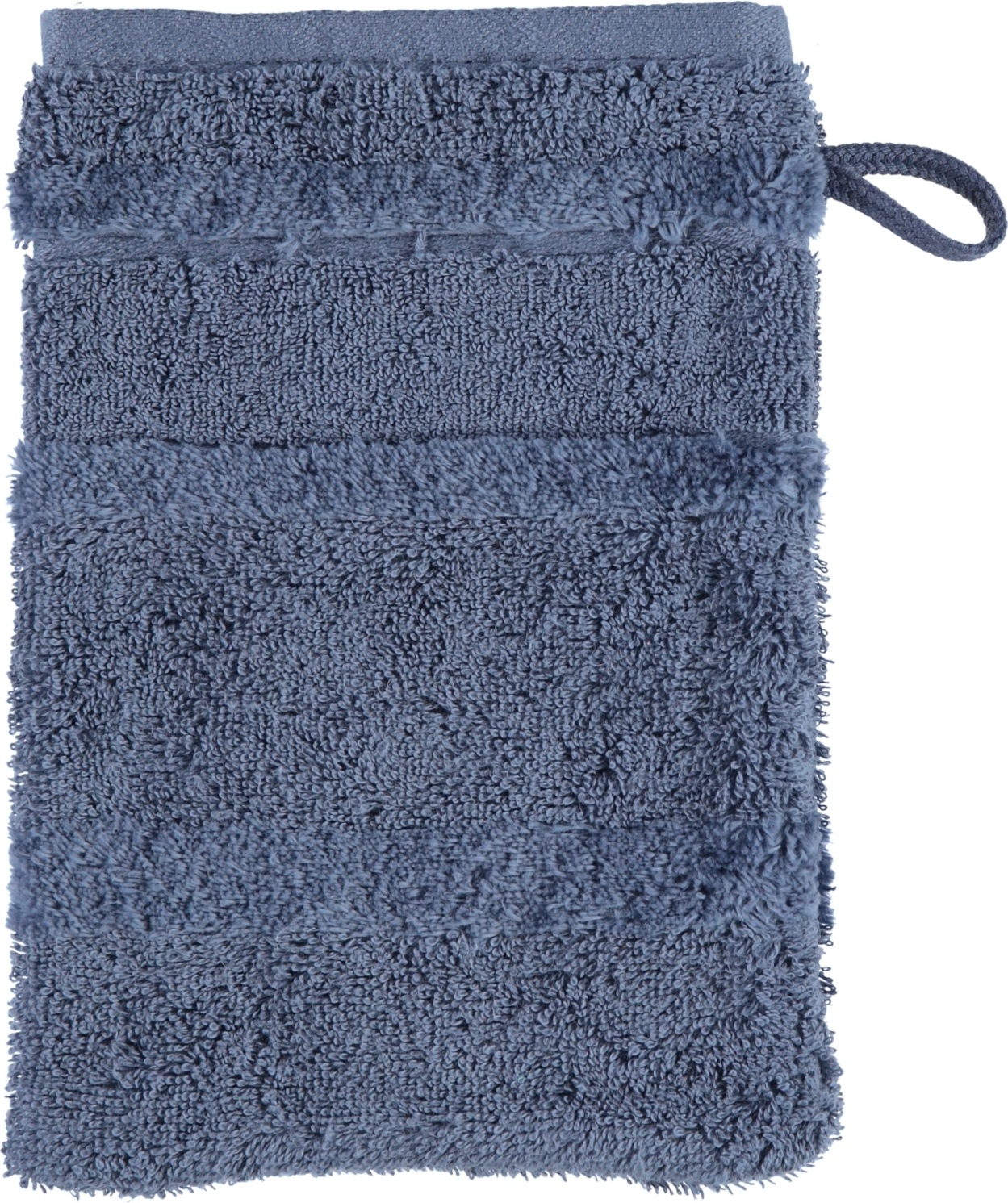 Noblesse II Badehandschuh 16 x 22 cm glatt dunkelblau