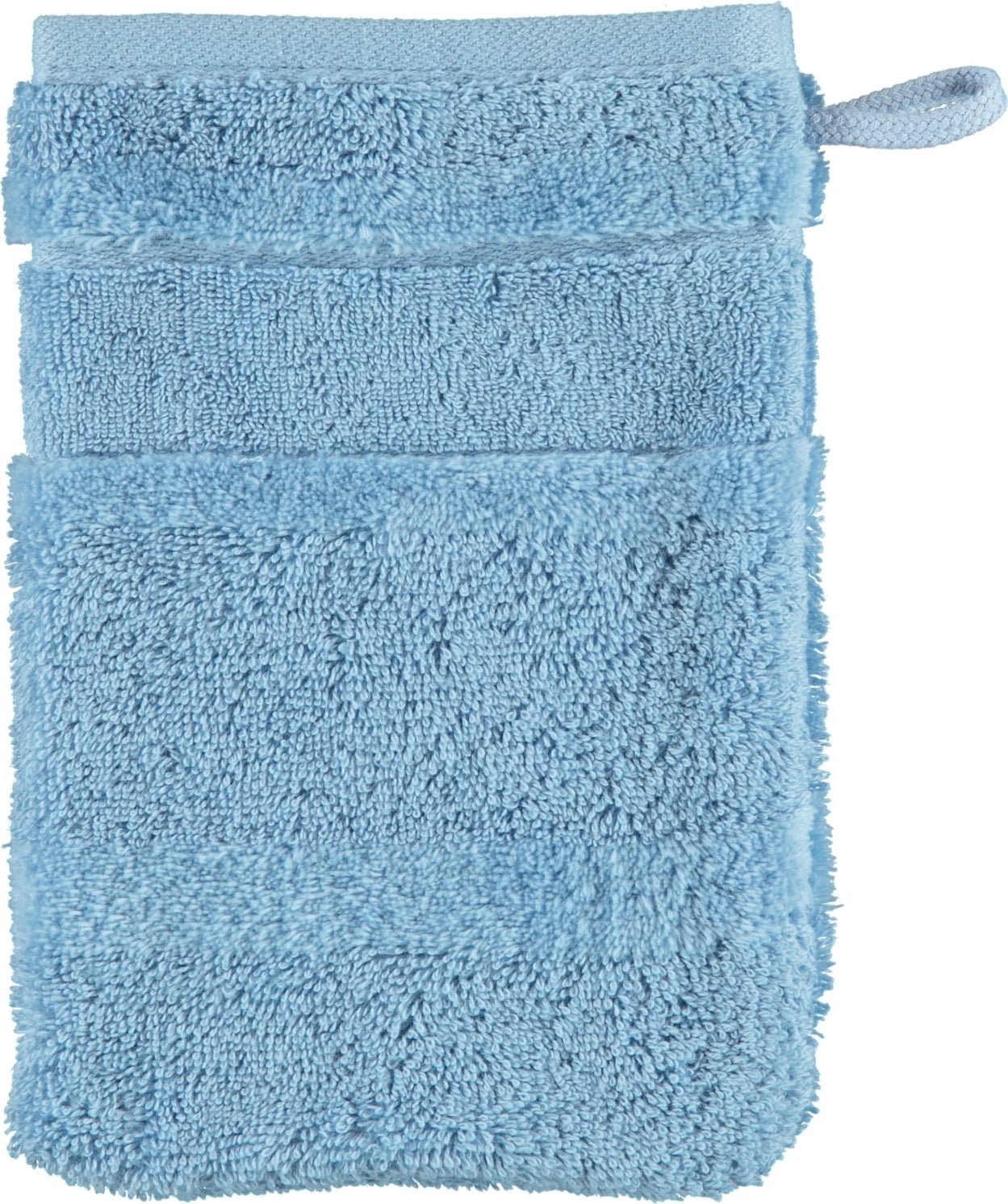 Noblesse II Badehandschuh 16 x 22 cm glatt himmelblau