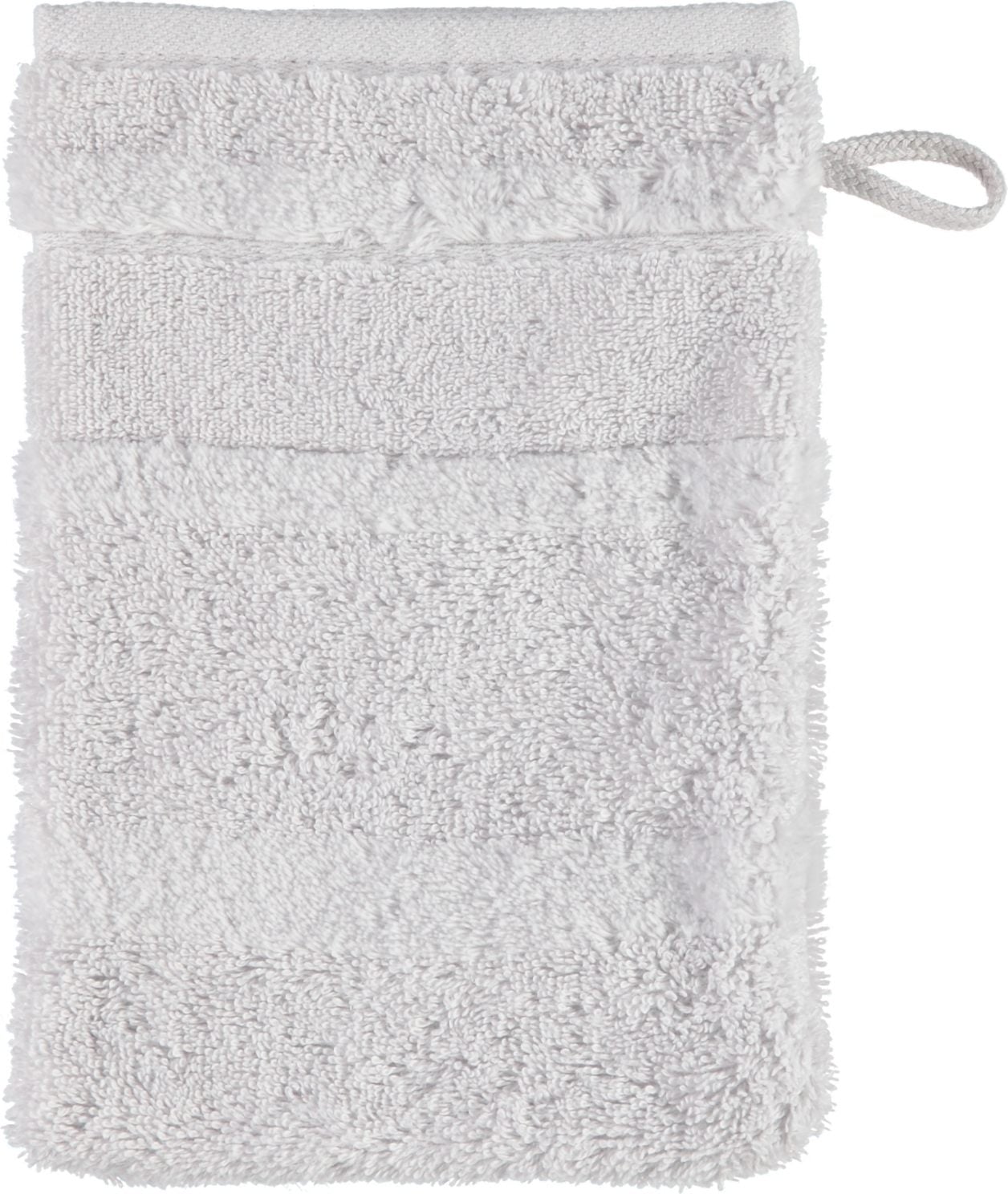 Noblesse II Badehandschuh 16 x 22 cm glatt hellgrau