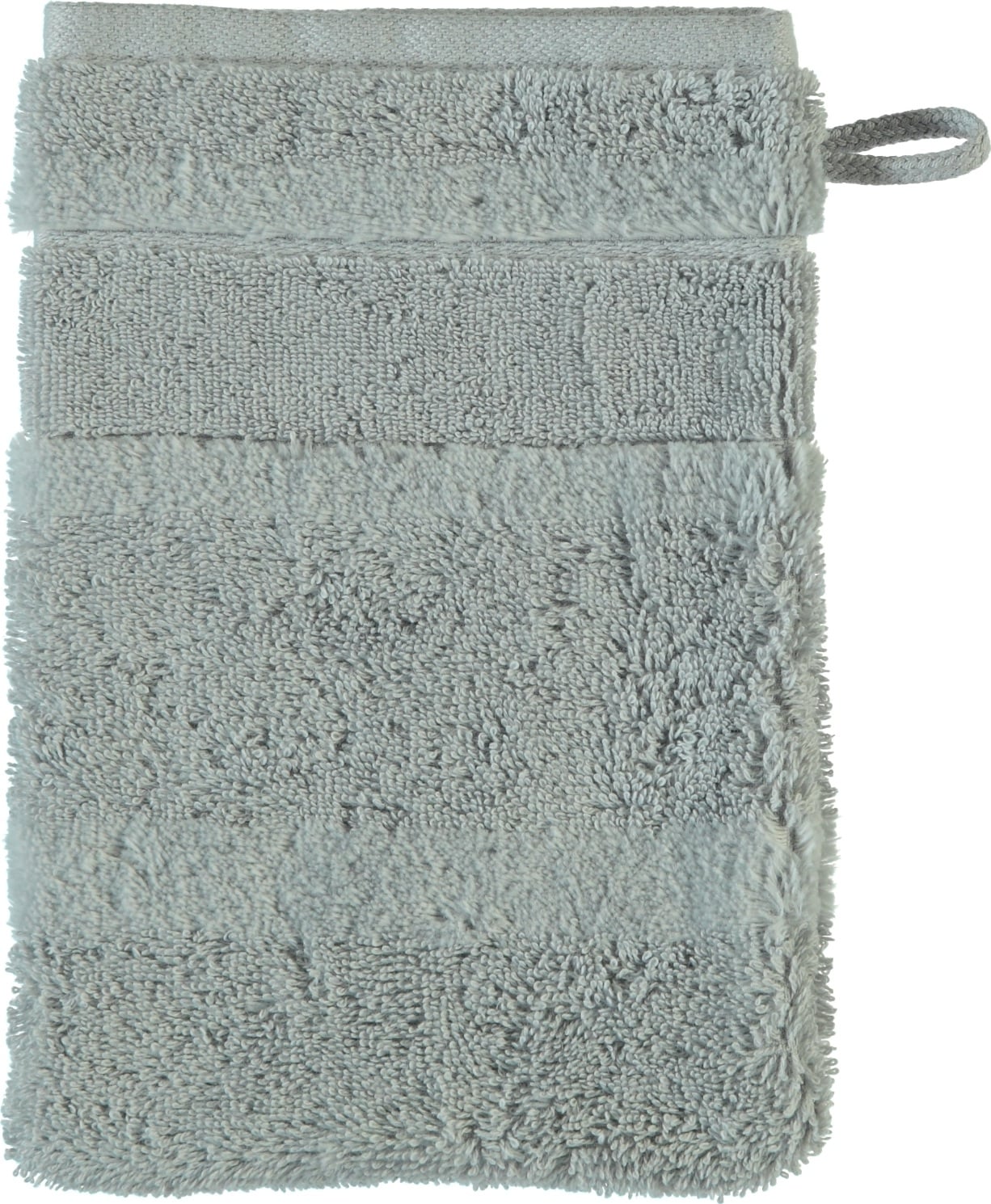 Noblesse II Badehandschuh 16 x 22 cm glatt platinfarbig