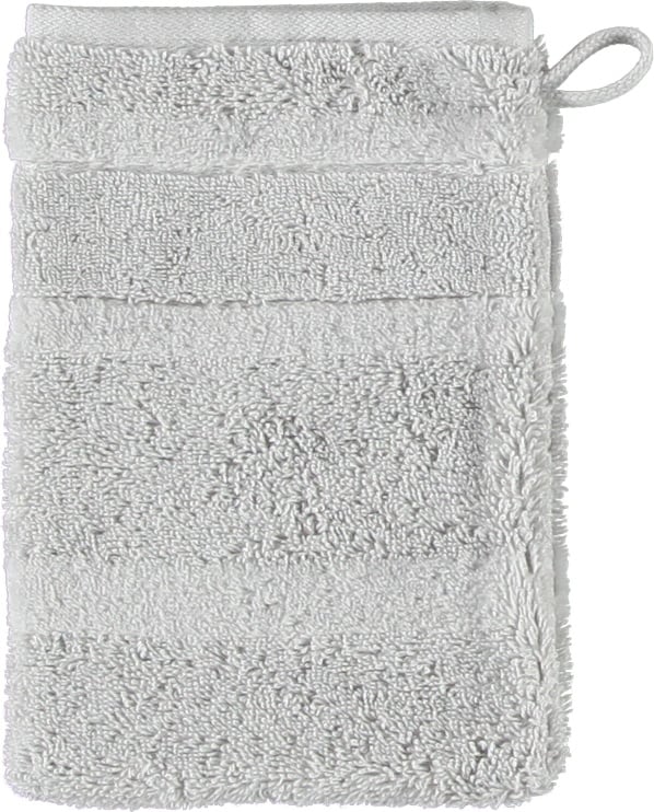 Noblesse II Badehandschuh 16 x 22 cm glatt silberfarben