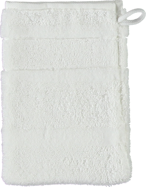 Noblesse II Badehandschuh 16 x 22 cm glatt weiß