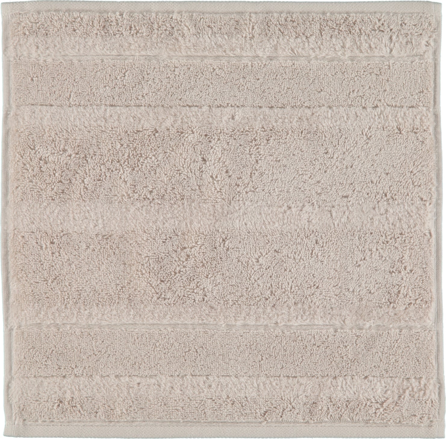 Noblesse II Handtuch 30 x 30 cm glatt beige