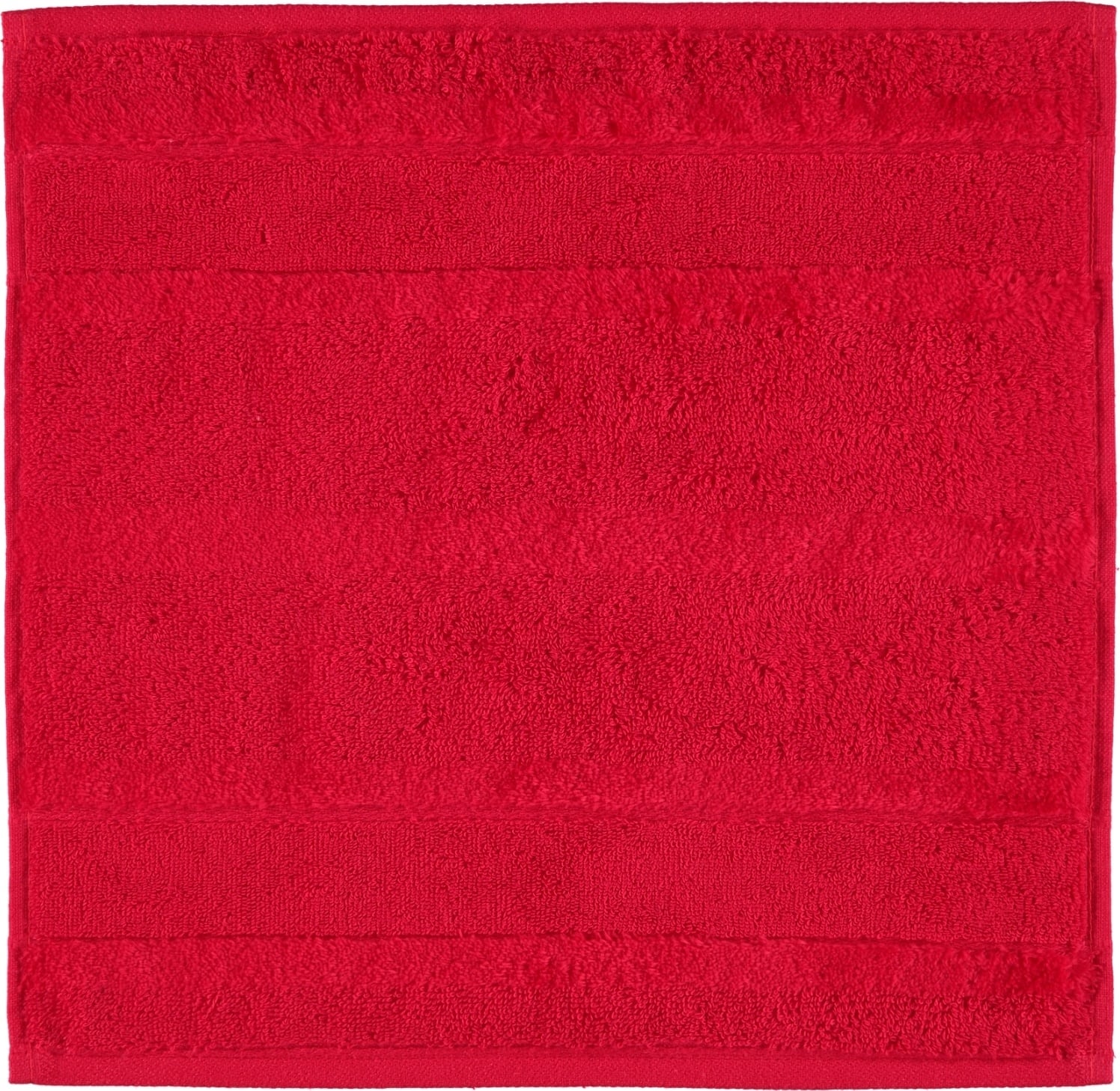 Noblesse II Handtuch 30 x 30 cm glatt rot