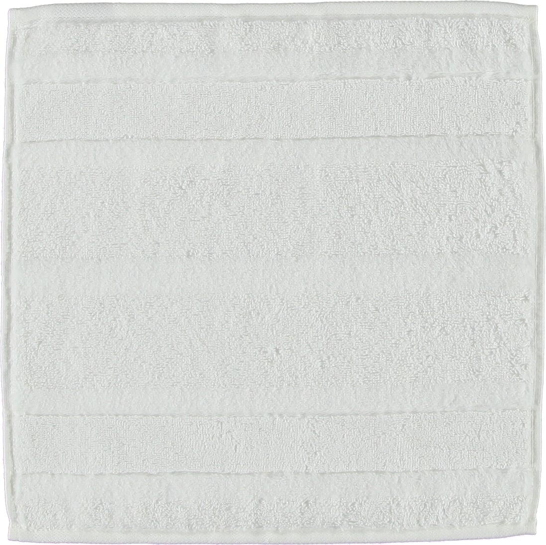 Noblesse II Handtuch 30 x 30 cm glatt weiß