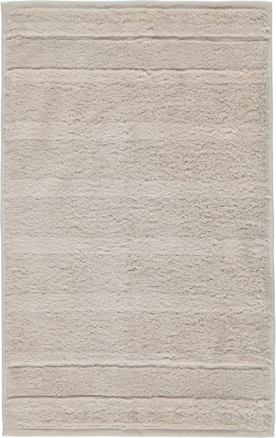 Noblesse II Handtuch 30 x 50 cm glatt beige