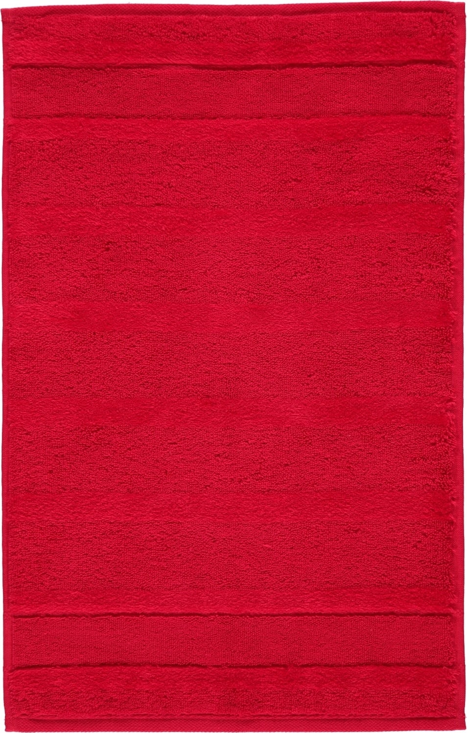Noblesse II Handtuch 30 x 50 cm glatt rot