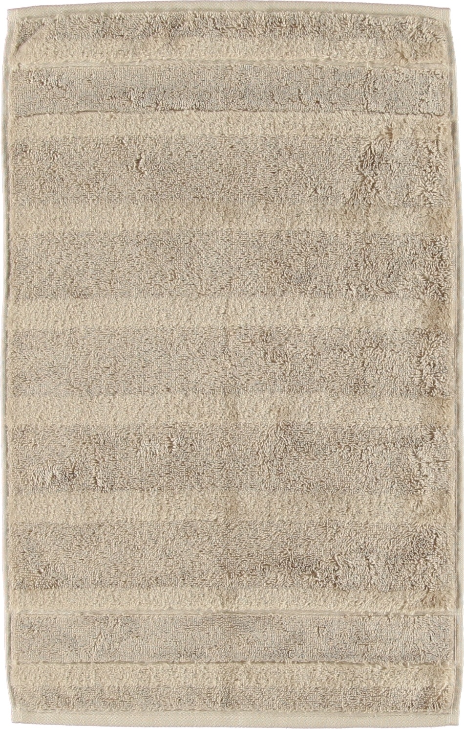 Noblesse II Handtuch 30 x 50 cm glatt sandfarbig