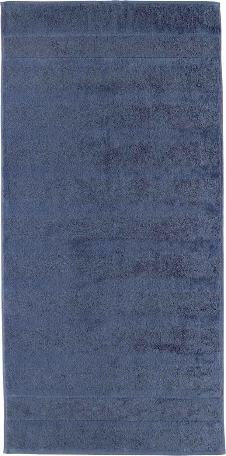 Noblesse II Handtuch 50 x 100 cm glatt dunkelblau