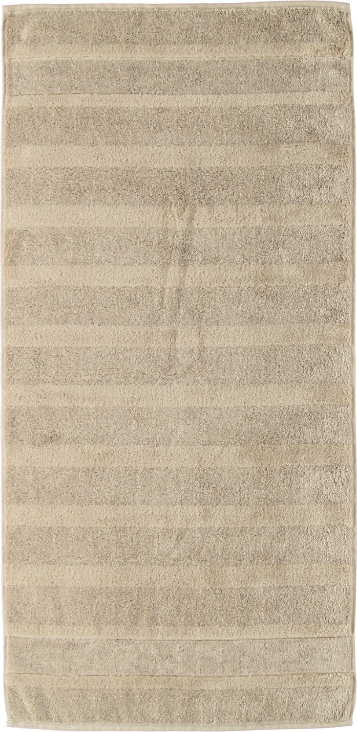 Noblesse II Handtuch 50 x 100 cm glatt sandfarbig