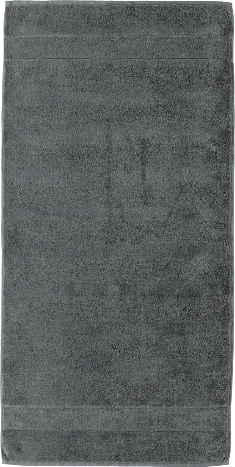Noblesse II Handtuch 80 x 160 cm glatt anthrazitfarbig