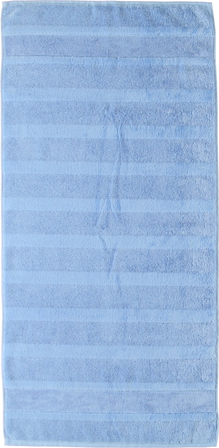 Noblesse II Handtuch 80 x 160 cm glatt blau
